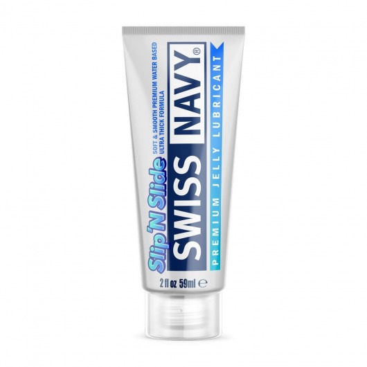 Лубрикант-желе на водной основе Premium Jelly Lubricant - 59 мл. - Swiss navy - купить с доставкой в Омске