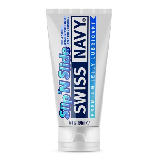 Лубрикант-желе на водной основе Premium Jelly Lubricant - 150 мл. - Swiss navy - купить с доставкой в Омске