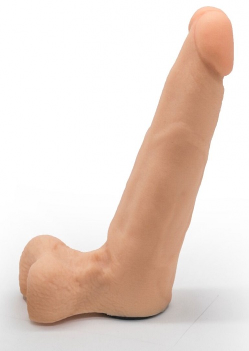 Фаллоимитатор телесного цвета на трусиках с плугом - 16,5 см. - LOVETOY (А-Полимер) - купить с доставкой в Омске