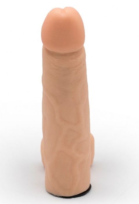 Фаллоимитатор телесного цвета на трусиках с плугом - 16,5 см. - LOVETOY (А-Полимер) - купить с доставкой в Омске