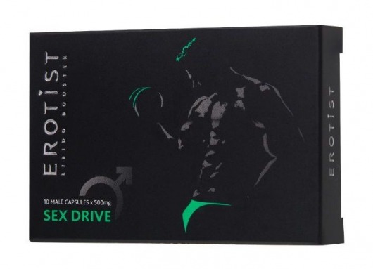 Капсулы для мужчин для повышения либидо Erotist SEX DRIVE - 10 капсул (500 мг.) - Erotist Libido Booster - купить с доставкой в Омске