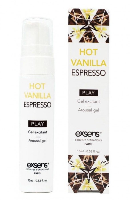 Возбуждающий гель Hot Vanilla Espresso Arousal Gel - 15 мл. - Exsens - купить с доставкой в Омске