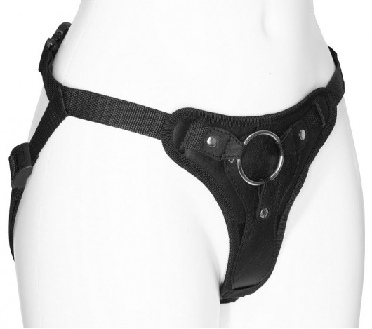 Женские трусики для фиксации насадки кольцом с внутренней насадкой - LOVETOY (А-Полимер) - купить с доставкой в Омске
