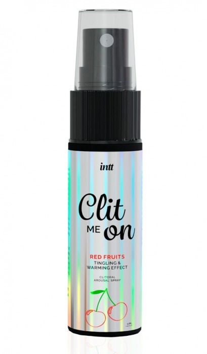 Клиторальный возбуждающий спрей Clit Me On Red Fruits - 12 мл. - INTT - купить с доставкой в Омске
