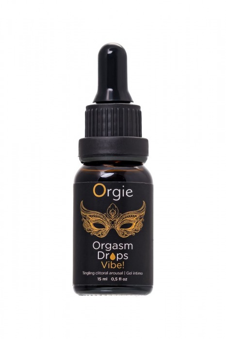 Возбуждающий гель для клитора ORGIE Orgasm Drops Vibe - 15 мл. - ORGIE - купить с доставкой в Омске