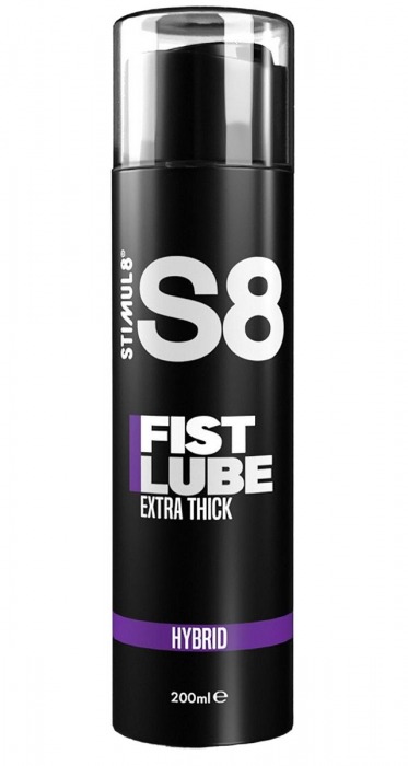Гибридный лубрикант-желе для фистинга S8 Hybrid Fist Lube - 200 мл. - Stimul8 - купить с доставкой в Омске
