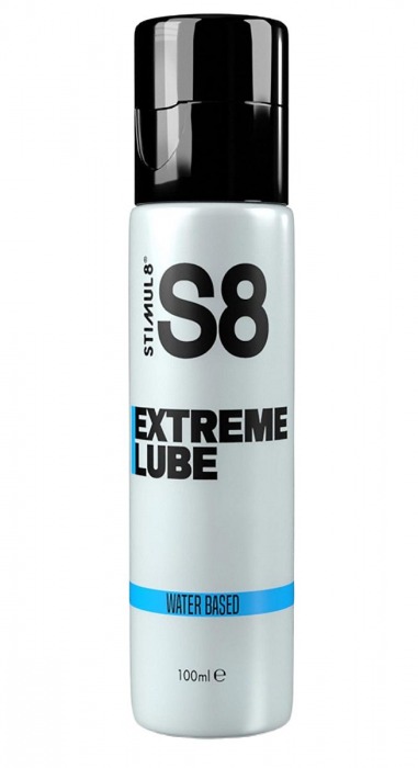 Лубрикант на водной основе S8 Extreme Lube - 100 мл. - Stimul8 - купить с доставкой в Омске