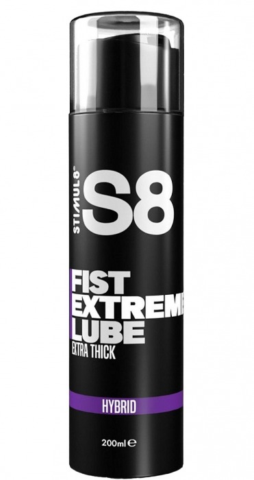Гибридный лубрикант для фистинга S8 Hybrid Fist Extreme Lube - 200 мл. - Stimul8 - купить с доставкой в Омске