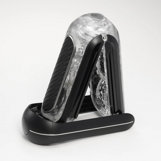 Черный мастурбатор Tenga Flip Zero Gravity с вибрацией - Tenga - в Омске купить с доставкой