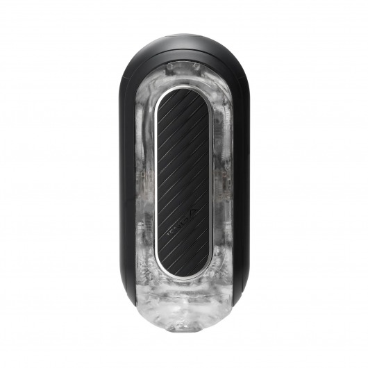 Черный мастурбатор Tenga Flip Zero Gravity с вибрацией - Tenga - в Омске купить с доставкой
