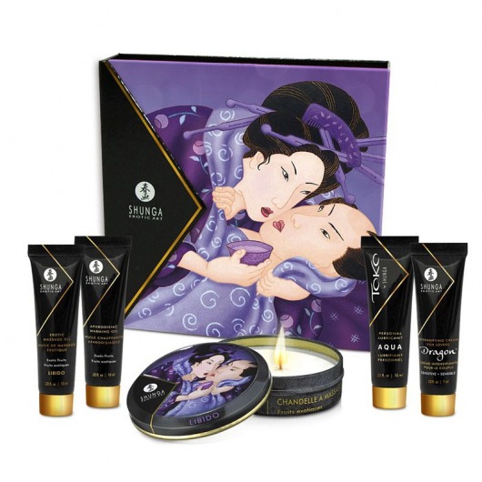 Подарочный набор Geishas secret из 5 предметов - Shunga - купить с доставкой в Омске