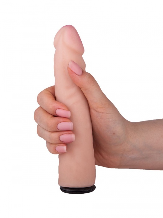 Женский страпон с реалистичной насадкой - 17 см. - LOVETOY (А-Полимер) - купить с доставкой в Омске