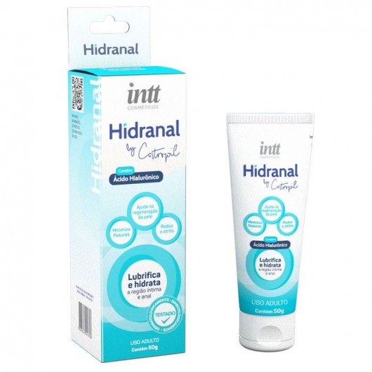 Лубрикант на водной основе Hidranal с гиалуроновой кислотой - 50 гр. - INTT - купить с доставкой в Омске