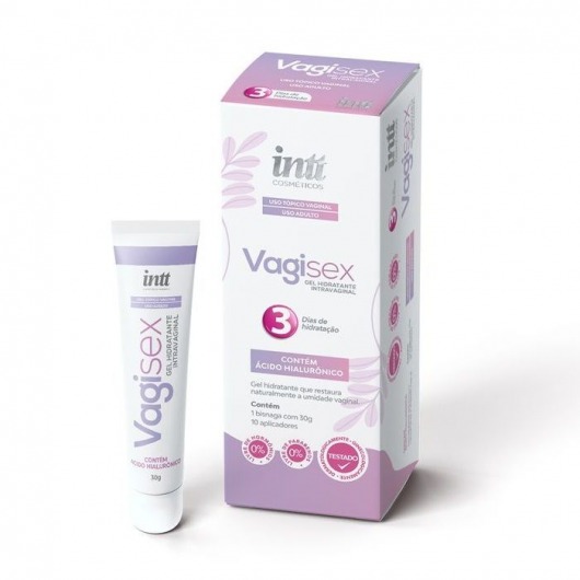 Увлажняющий гель с гиалуроновой кислотой Vagisex - 30 гр. - INTT - купить с доставкой в Омске
