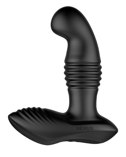 Черный массажер простаты Nexus Thrust с возвратно-поступательными движениями - 13,8 см. - Nexus Range - в Омске купить с доставкой