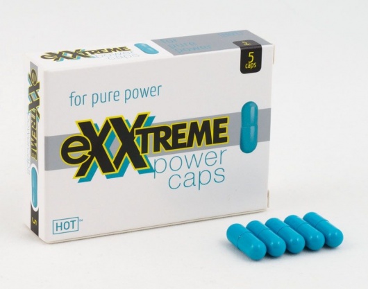БАД для мужчин eXXtreme power caps men - 5 капсул (580 мг.) - HOT - купить с доставкой в Омске