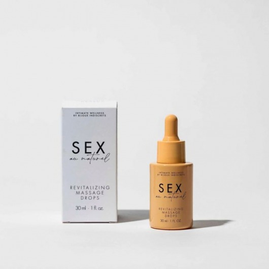 Массажные капли SEX au naturel - 30 мл. - Bijoux Indiscrets - купить с доставкой в Омске