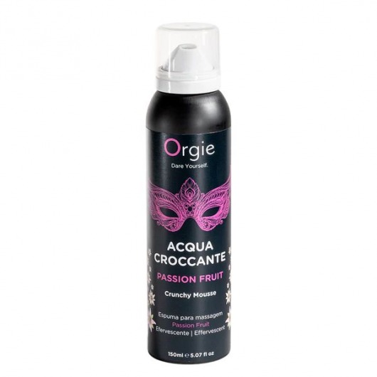 Хрустящая пенка для массажа Acqua Croccante Passion Fruit - 150 мл. - ORGIE - купить с доставкой в Омске