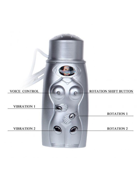 Мастурбатор-вагина в виде миниатюрной пышногрудой красотки - Baile - в Омске купить с доставкой