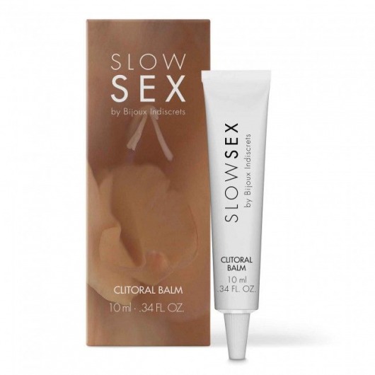 Бальзам для клитора Slow Sex Clitoral Balm - 10 мл. - Bijoux Indiscrets - купить с доставкой в Омске