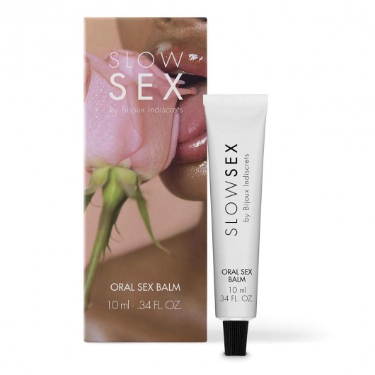 Бальзам для орального секса Slow Sex Oral Sex Balm - 10 мл. - Bijoux Indiscrets - купить с доставкой в Омске