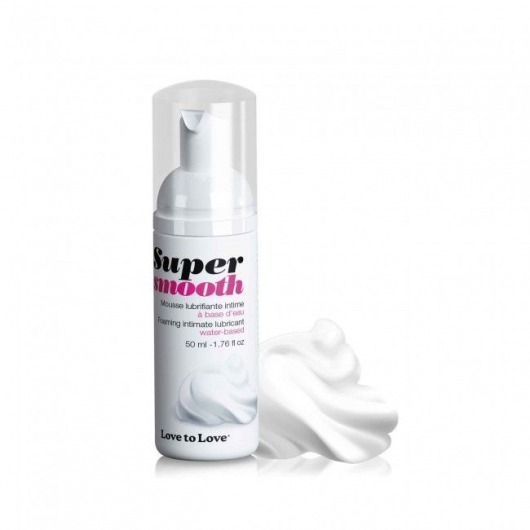 Лубрикант нежнейшая пенка Super Smooth Foaming Intime Lubricant - 50 мл. - Love to Love - купить с доставкой в Омске