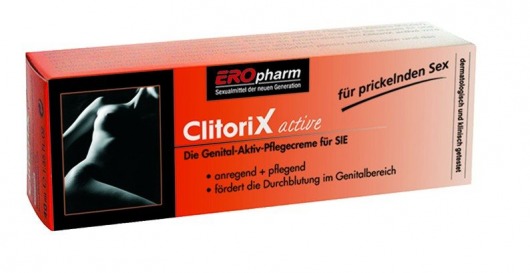 Возбуждающий крем для женщин ClitoriX active - 40 мл. - Joy Division - купить с доставкой в Омске