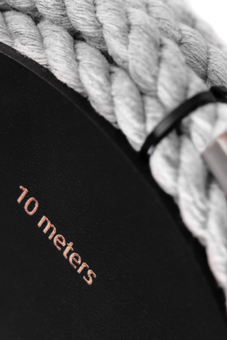 Белая веревка для шибари на катушке - 10 м. - Pecado - купить с доставкой в Омске