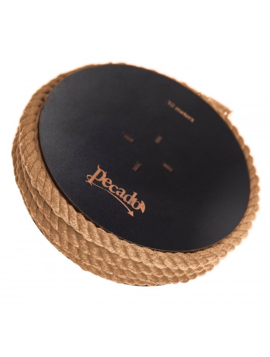 Джутовая веревка для шибари на катушке - 10 м. - Pecado - купить с доставкой в Омске