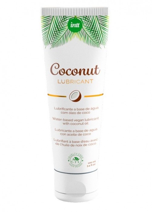 Веганская смазка на водной основе Coconut Lubricant - 100 мл. - INTT - купить с доставкой в Омске