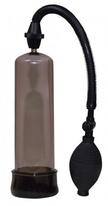 Вакуумная помпа черного цвета - 20 см. - Orion - в Омске купить с доставкой