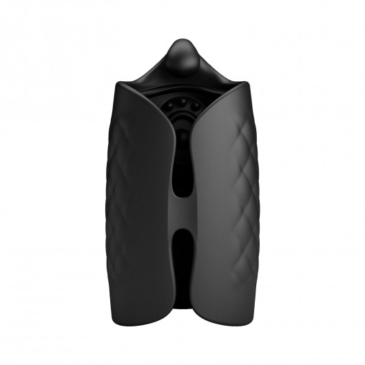 Черный мастурбатор с вибростимуляцией головки Black Glans Trainer - Baile - в Омске купить с доставкой