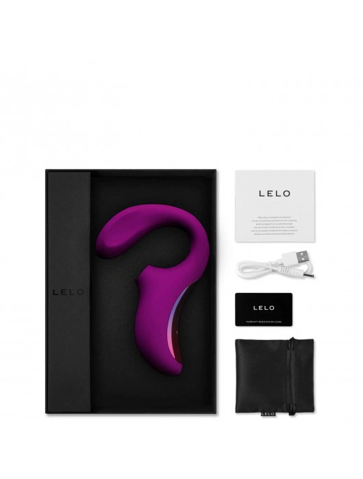 Лиловый массажёр двойного действия Enigma Cruise - Lelo