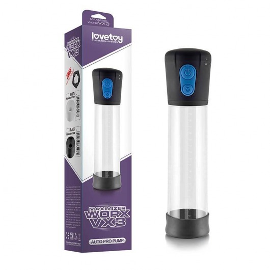 Автоматическая вакуумная помпа Maximizer worx VX3 - Lovetoy - в Омске купить с доставкой