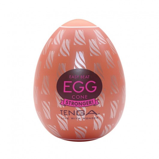 Мастурбатор-яйцо Tenga Egg Cone - Tenga - в Омске купить с доставкой