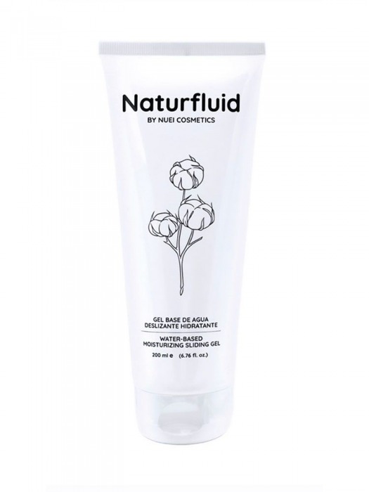 Экстраскользкий лубрикант на водной основе Nuei Naturfluid - 200 мл. - Nuei cosmetics - купить с доставкой в Омске