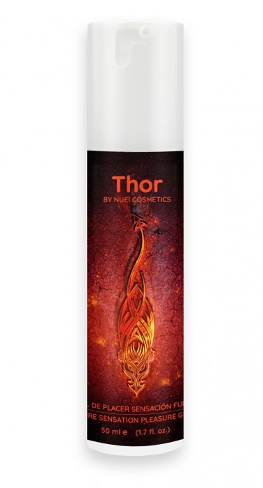 Возбуждающий унисекс гель Thor Fire Gel - 50 мл. - Nuei cosmetics - купить с доставкой в Омске
