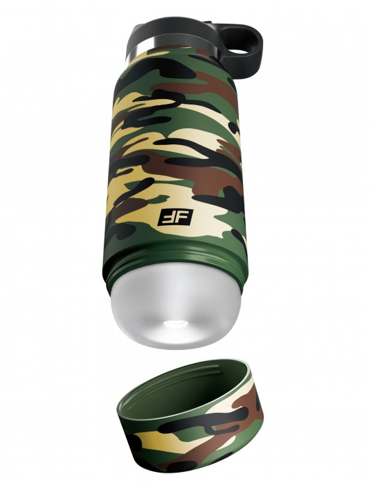Мастурбатор в камуфляжной колбе Fap Flask - Pipedream - в Омске купить с доставкой