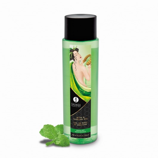 Гель для душа Sensual Mint с ароматом мяты - 370 мл. -  - Магазин феромонов в Омске