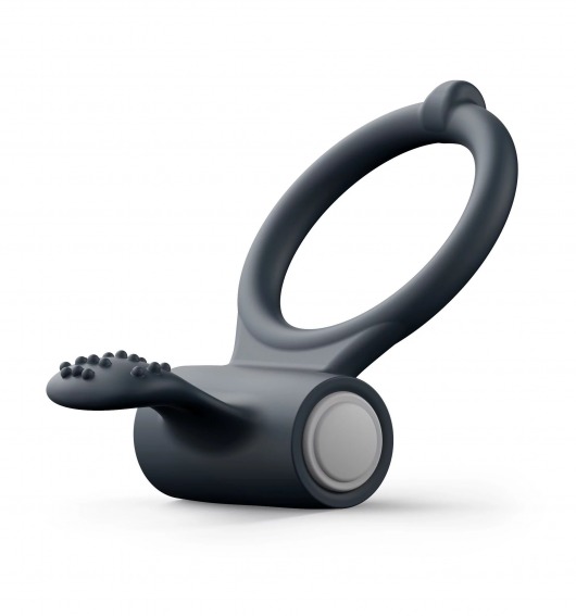 Черное эрекционное кольцо Power Clit - Dorcel - в Омске купить с доставкой