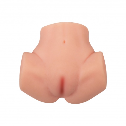 Мужской реалистичный мастурбатор с двумя рабочими отверстиями - Волшебная страна - в Омске купить с доставкой