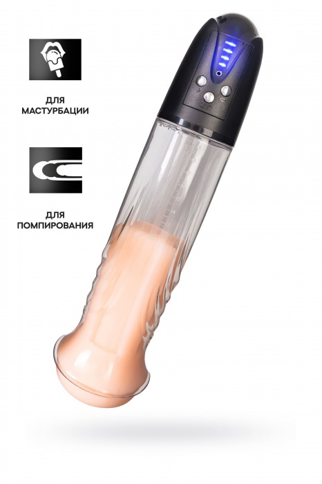 Автоматическая помпа для пениса Thorin - Sexus - в Омске купить с доставкой