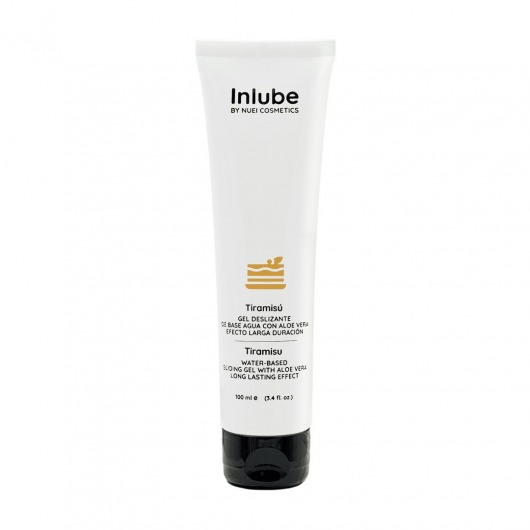 Водный лубрикант Nuei Inlube с алоэ вера и ароматом тирамису - 100 мл. - Nuei cosmetics - купить с доставкой в Омске