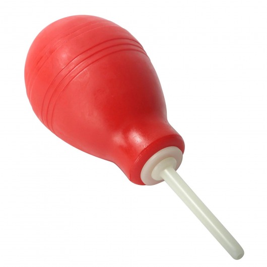 Анальный душ Enema Bulb Red - XR Brands - купить с доставкой в Омске