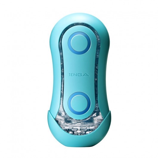 Голубой мастурбатор Tenga Flip ORB Ocean - Tenga - в Омске купить с доставкой