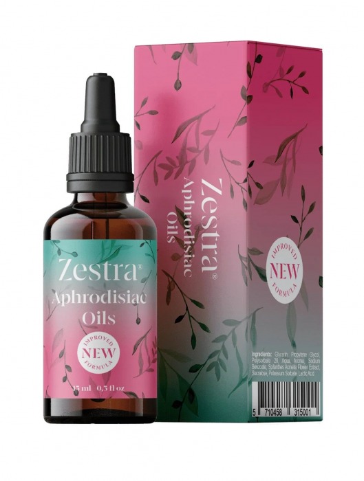 Возбуждающее масло Zestra Aphrodisiac Oils - 15 мл. - Zestra - купить с доставкой в Омске
