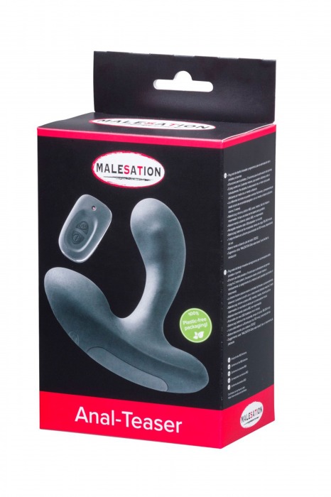 Черный стимулятор простаты Anal-Teaser - MALESATION - в Омске купить с доставкой