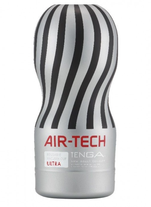 Серый мастурбатор Reusable Vacuum CUP ULTRA - Tenga - в Омске купить с доставкой