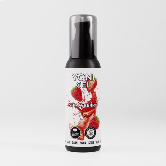 Лубрикант для орального секса SGAN со вкусом клубники - 100 мл. - SGAN - купить с доставкой в Омске