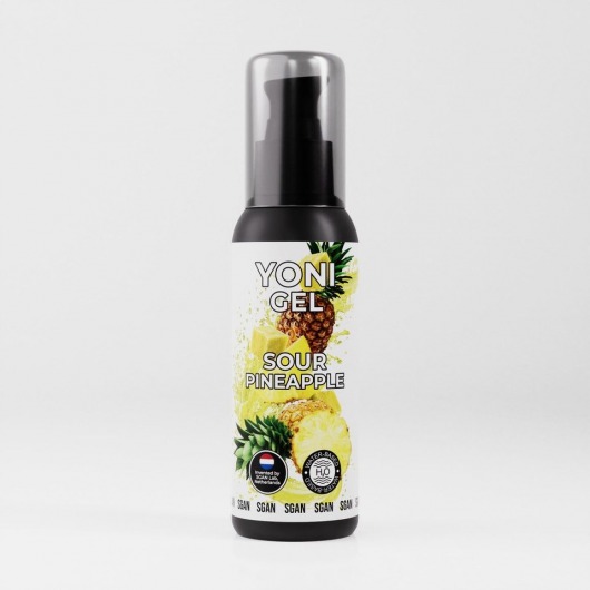 Лубрикант для орального секса SGAN со вкусом кислого ананаса - 100 мл. - SGAN - купить с доставкой в Омске
